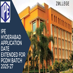 IPE Hyderabad Application Date Extended For PGDM Batch 2025